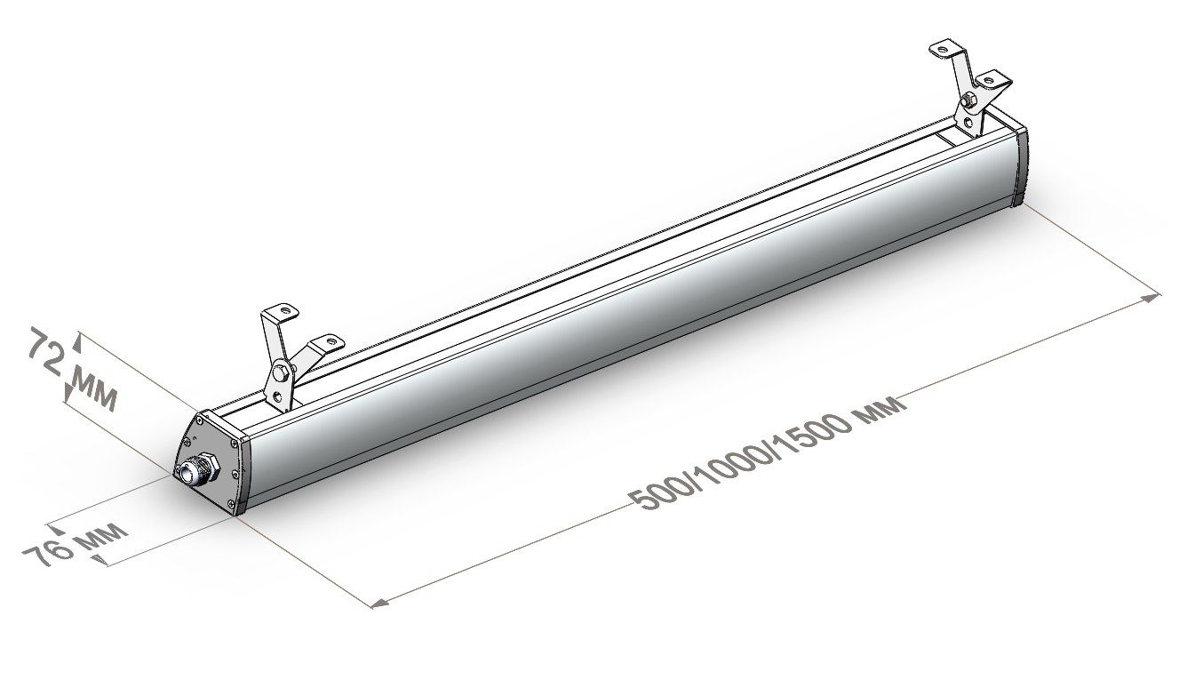 Светодиодный светильник LC 75-PROM LINE A3 PR 4000K